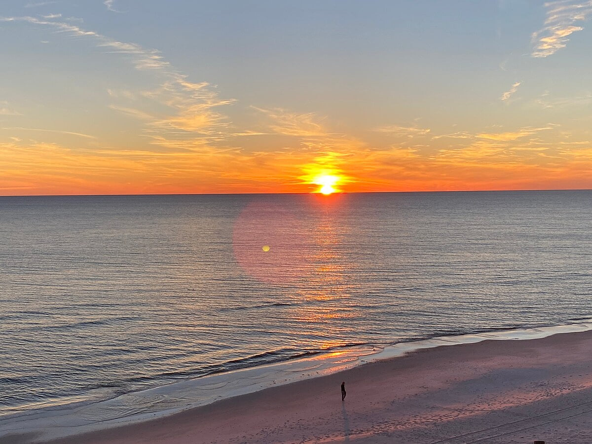 Sunsets from the balcony are amazing!
