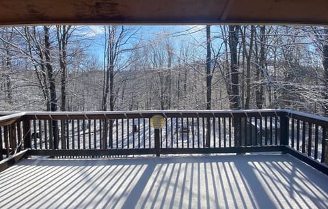 In the winter, you can see the slopes of Big Powderhorn Mountain Resort