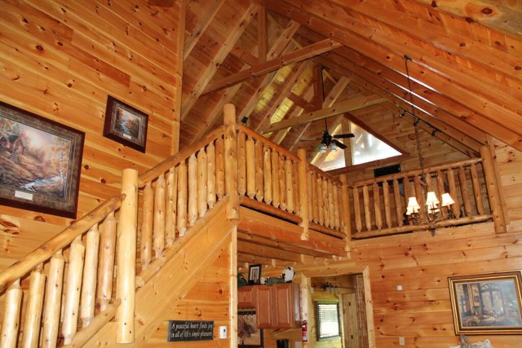 Downstairs View Looking Up