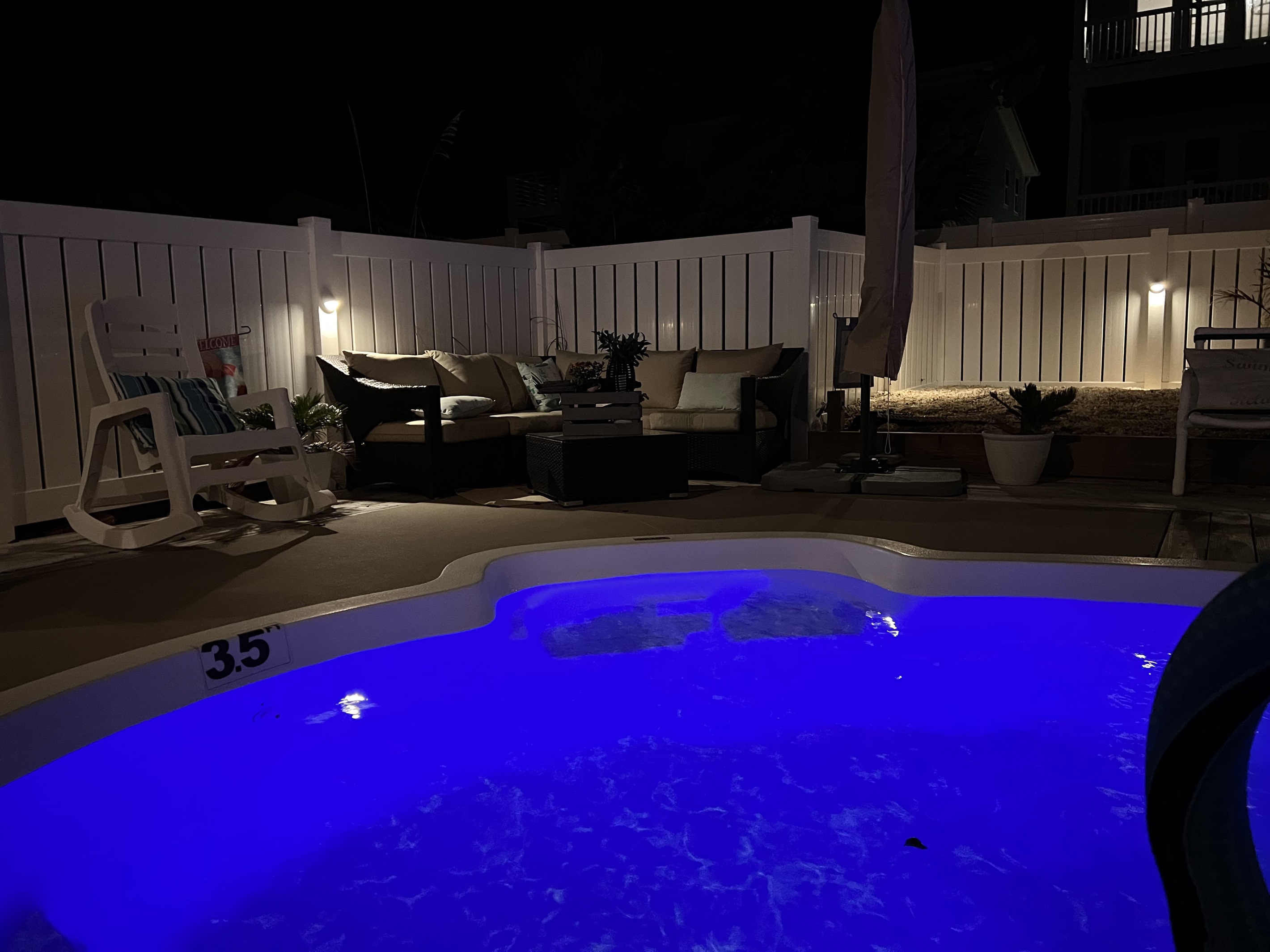 Nigh time swim anyone? Nigh time swim anyone? - The C's By The Sea - Holden Beach