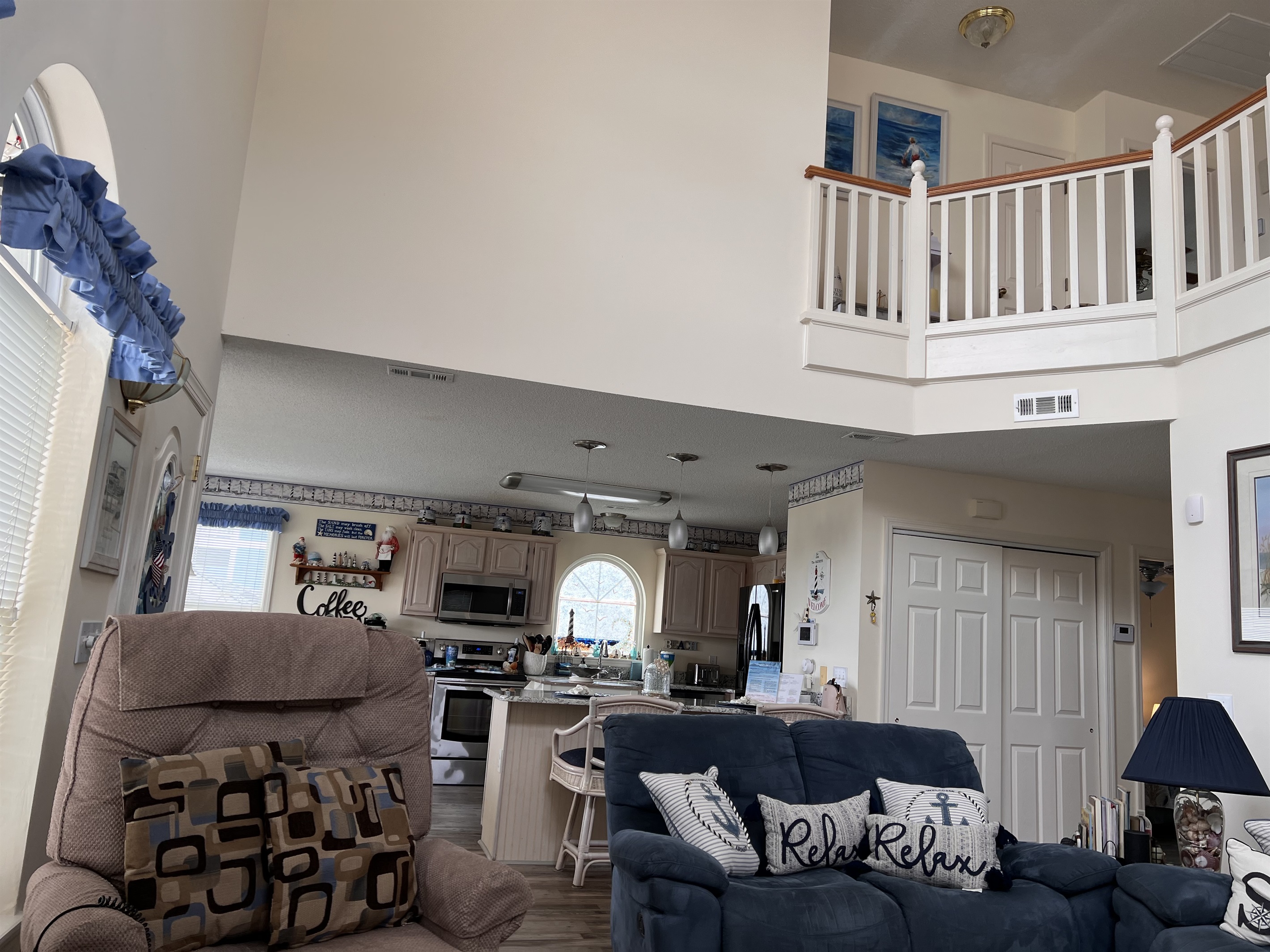 Overlooking kitchen Overlooking kitchen - The C's By The Sea - Holden Beach