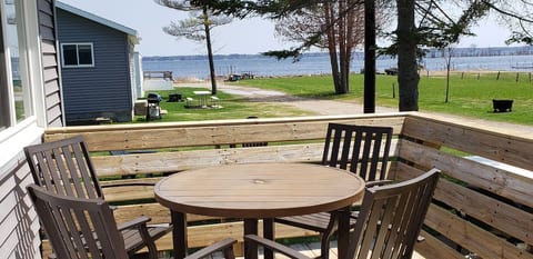 Lake view from deck