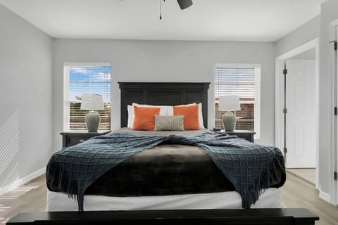 Master bedroom on second floor Queen bed with ensuite