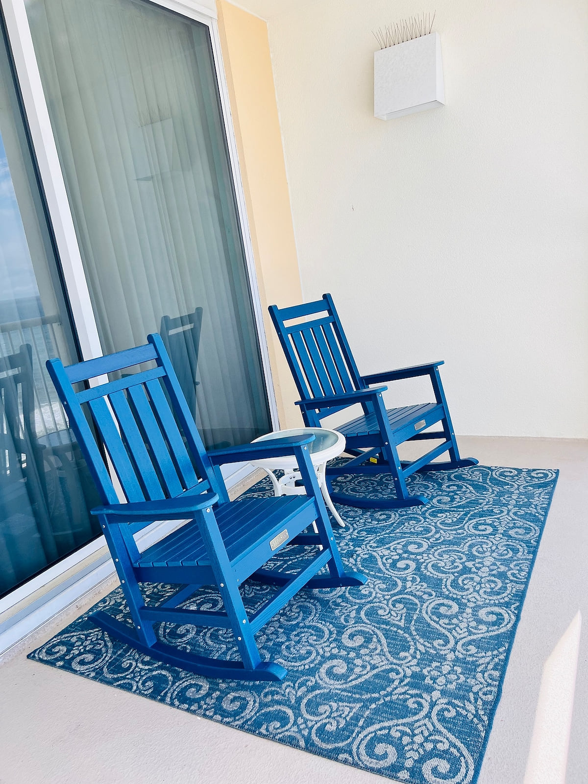 New balcony furniture!