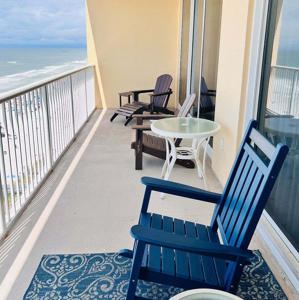 New balcony furniture