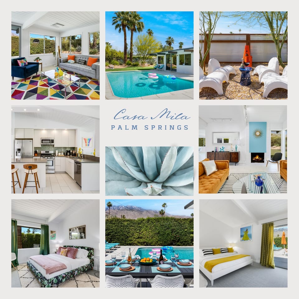 Wunderschönes Mid-Mod Rückzugsort & erstaunlicher Pool - Palm Springs