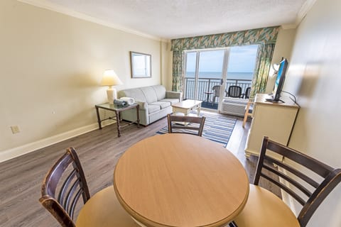 Large Living Area with Views of the Ocean, Beautifully Decorated