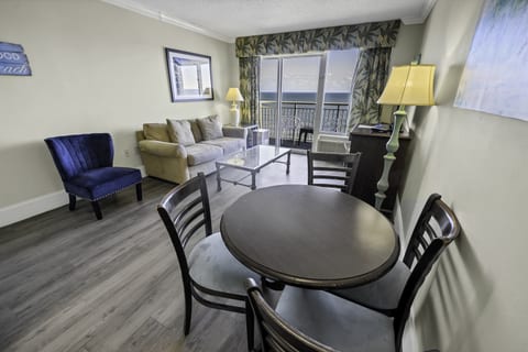 Large Living Area with Views of the Ocean, Beautifully Decorated