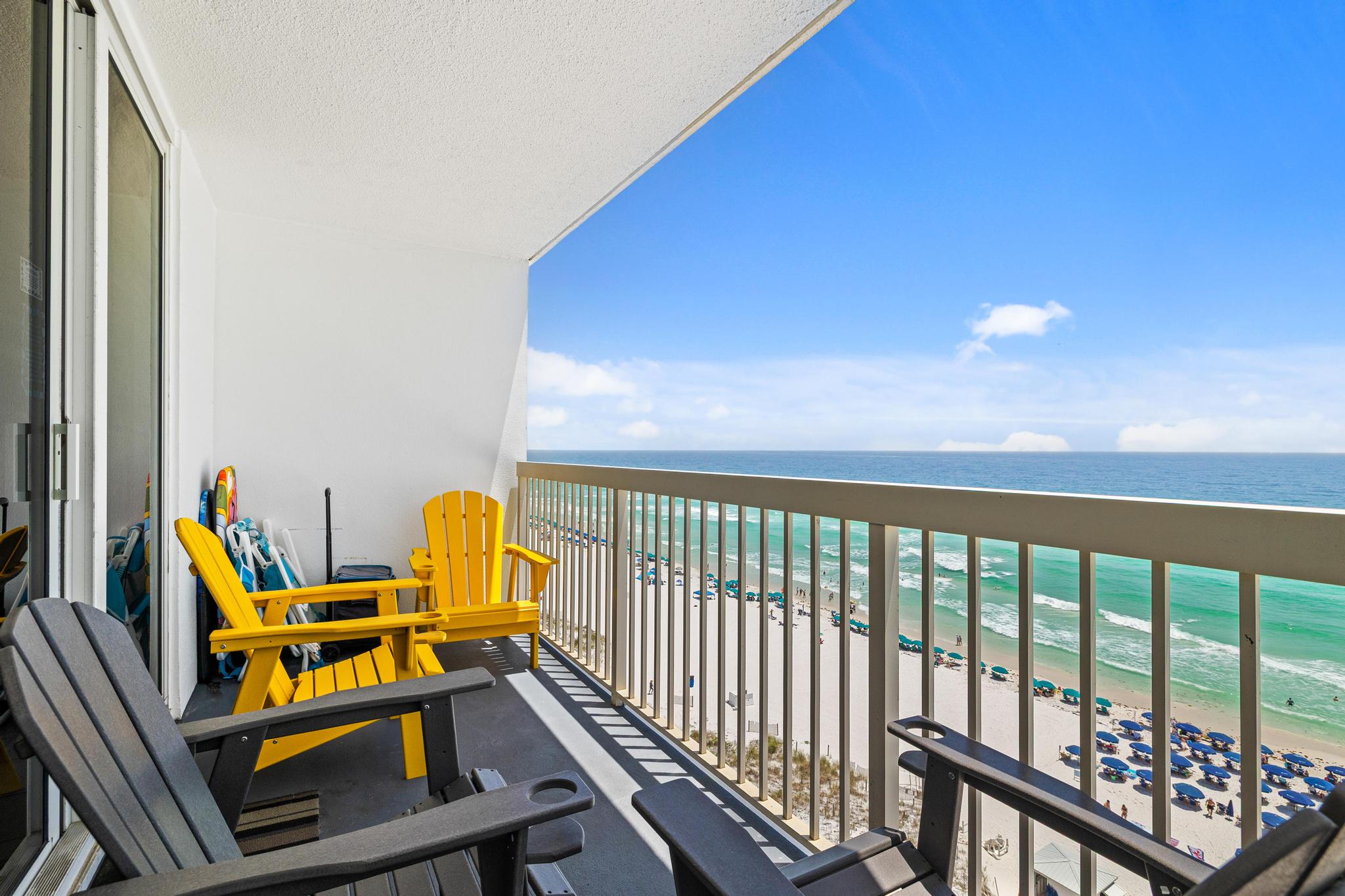 View from the balcony View from the balcony - Pelican Beach 1102 - Destin
