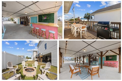 2 blocks 2 beach|Golf Cart|Outdoor Bar|Dog Welcome