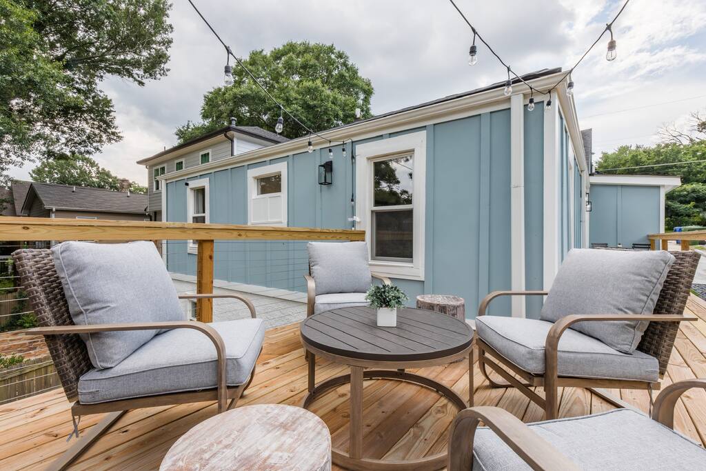 And just when you thought we had shown everything, we present the private deck with its seating area.