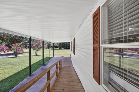 Front Carport and Handicap Ramp