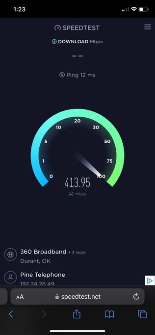Fast high speed internet