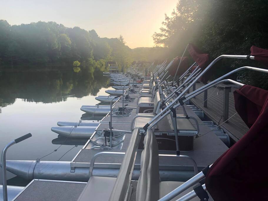 Let dad do the peddling while the rest of the family sits back & enjoys the beautiful ride! Or maybe let the kids do the peddling while mom & dad enjoy the ride!! ;) 