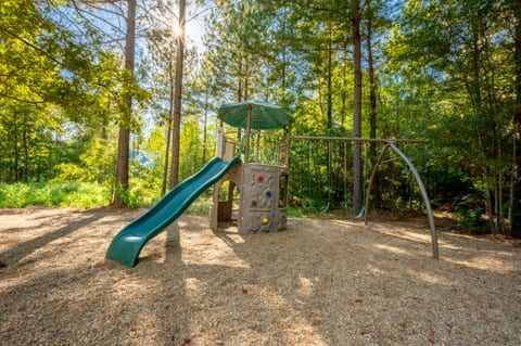 Full playset for the kiddos to play on