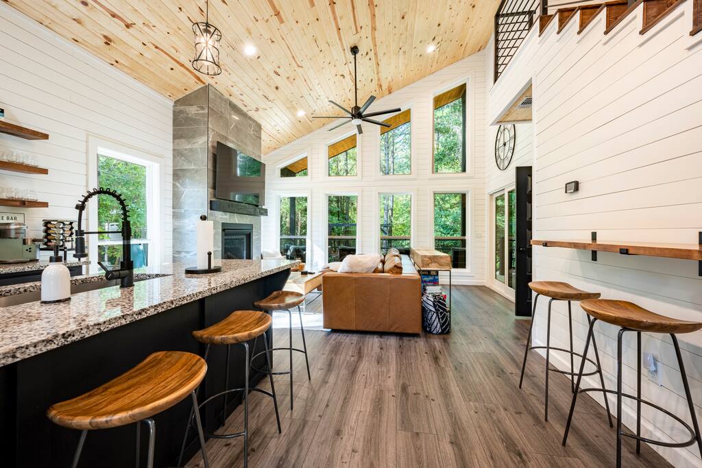 West Elm and Pottery Barn furnishings throughout