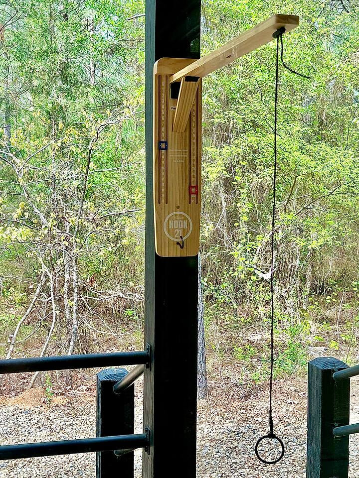 Hours of fun playing the hook and ring game!