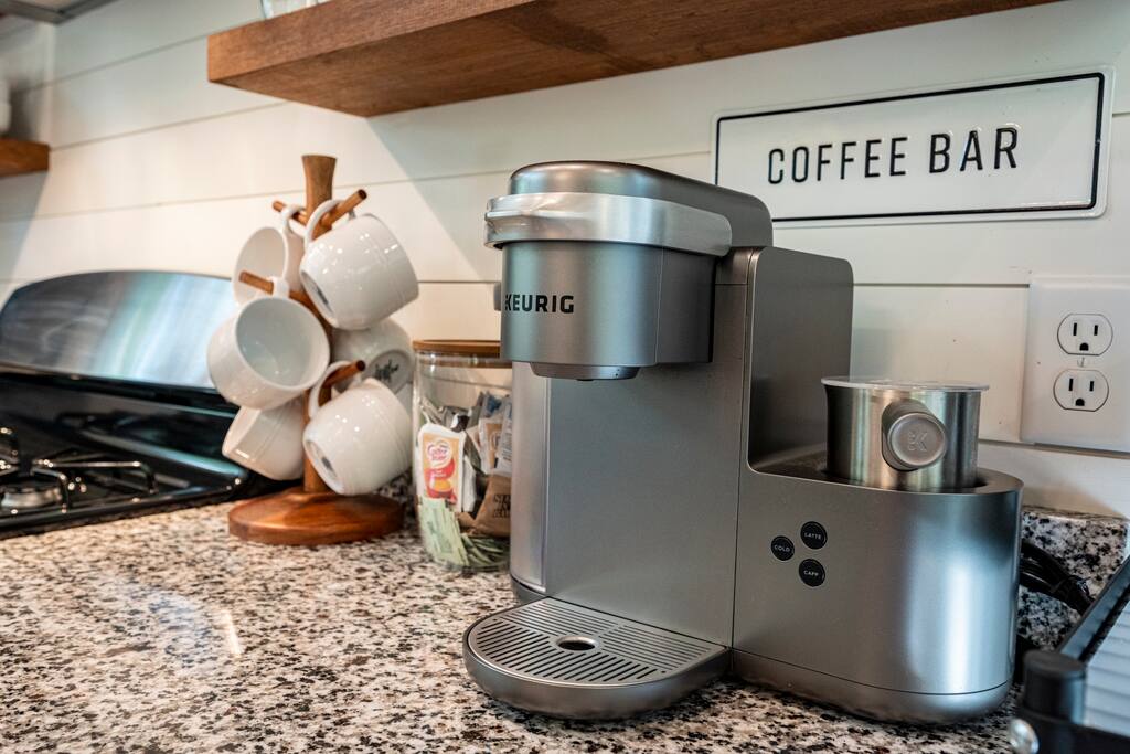 Keurig coffee bar for your enjoyment!