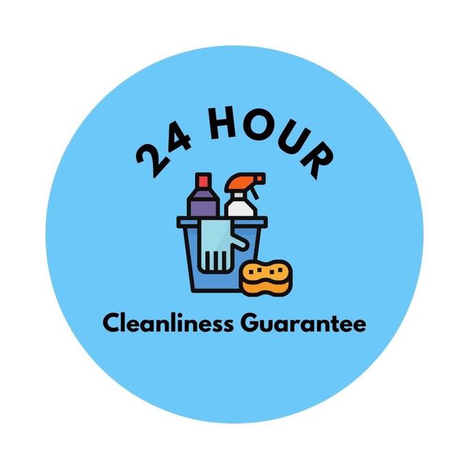 "Hammock Hideaway Broken Bow" offers an exclusive 24-Hour Cleanliness Guarantee! We want to ensure our guests always arrive at a clean cabin! 