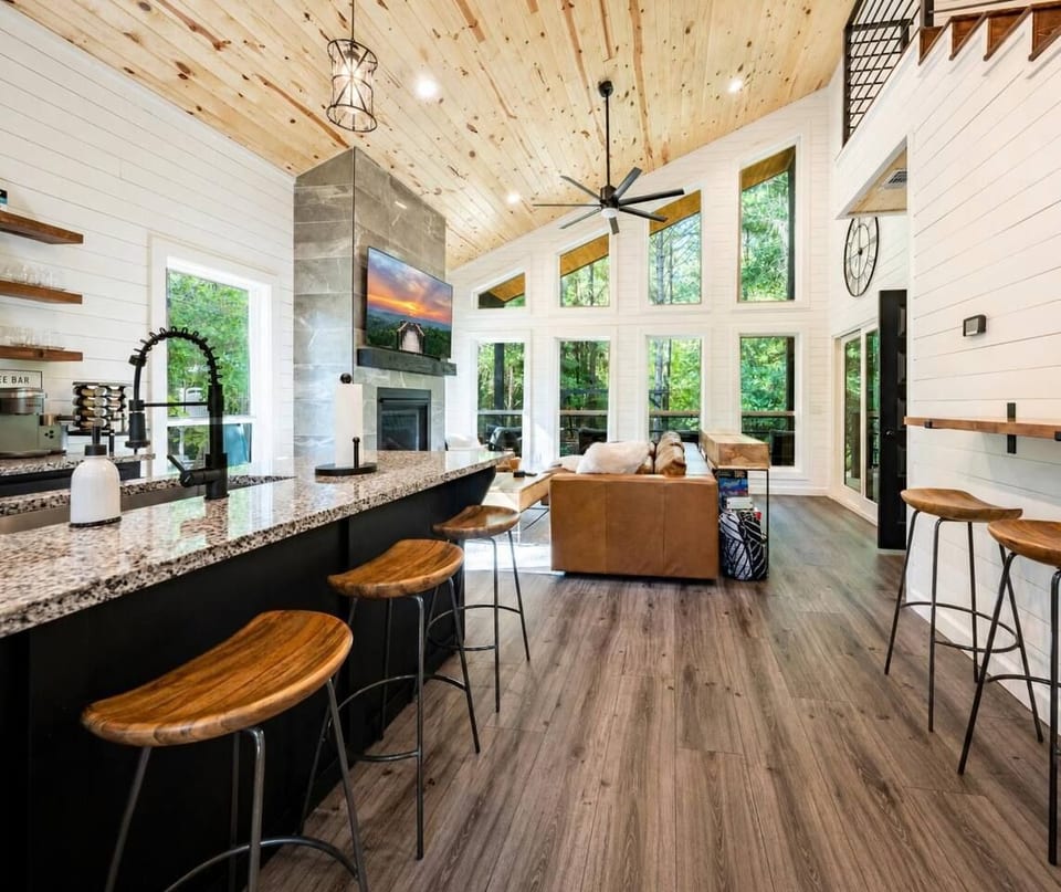 West Elm and Pottery Barn furnishings throughout