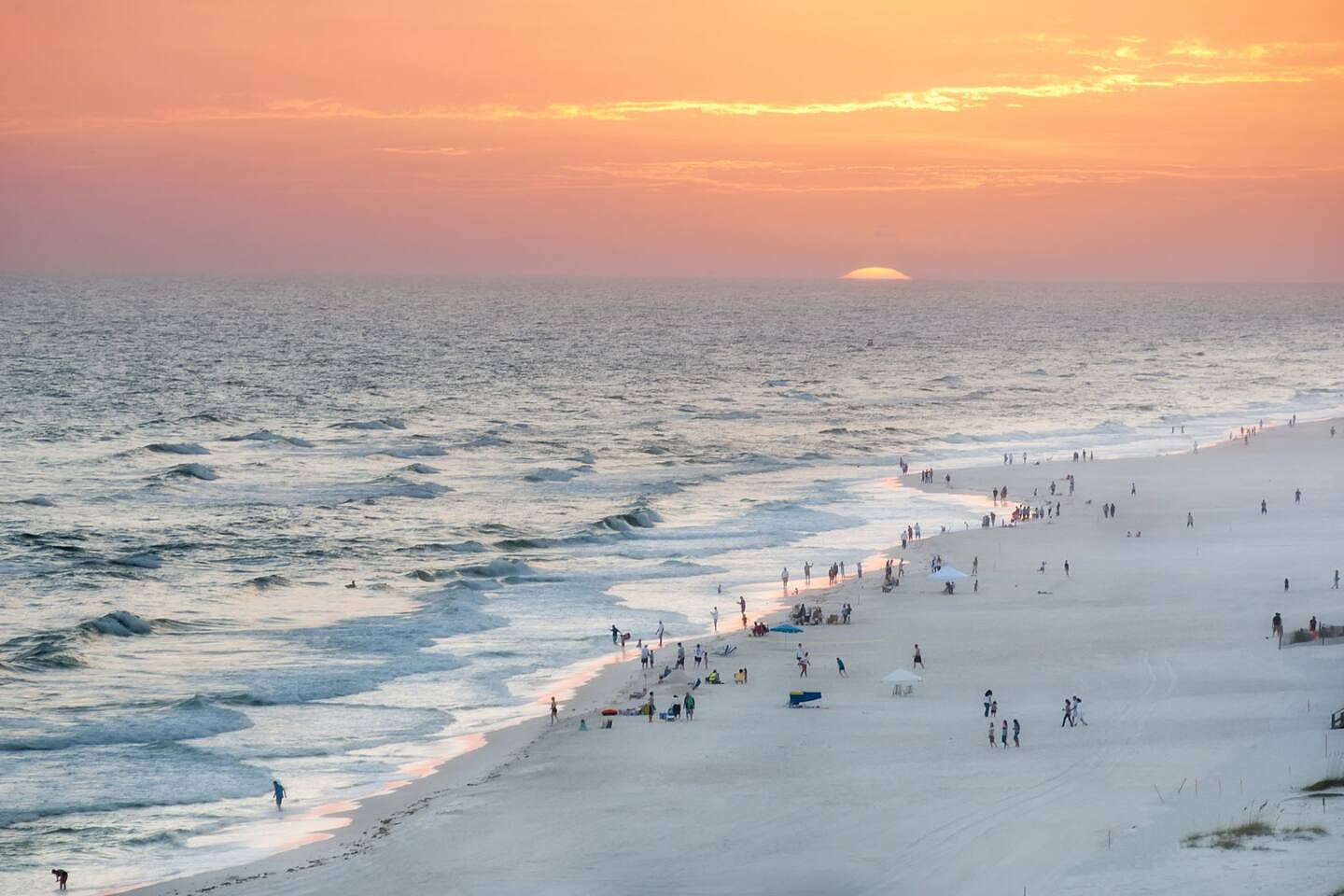 Sunsets and sunrises in Orange Beach are absolutely stunning!! Some of the most beautiful photographs of sunsets and sunrises are taken here! 