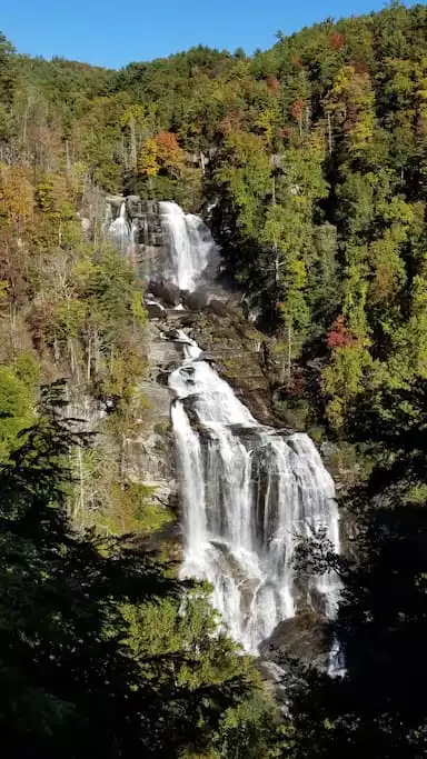 Whitewater Falls - Cashiers, NC
Just one of many nearby waterfalls - Trout House Mountain Retreat - Spacious 3BR 2BA - Glenville