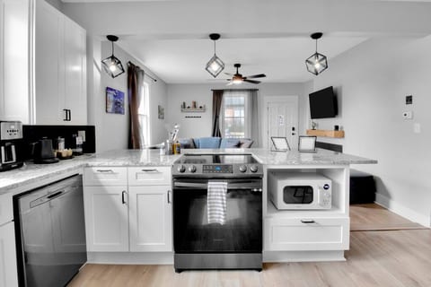 Looking towards the living from the kitchen