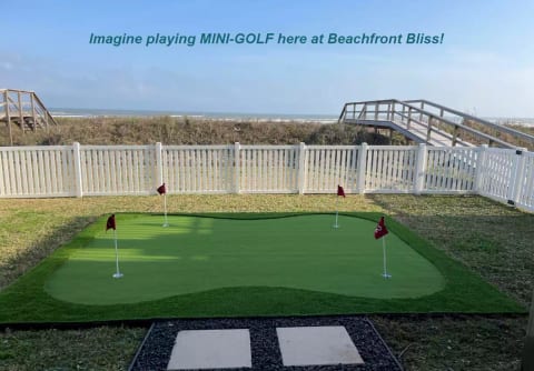 Newly added mini golf!