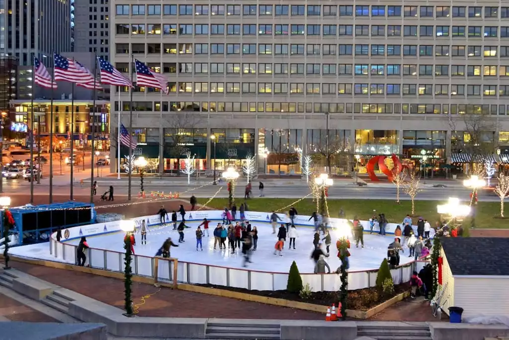 Ice skating in the winter months Ice skating in the winter months - Spacious, Centrally Located Condo - Baltimore