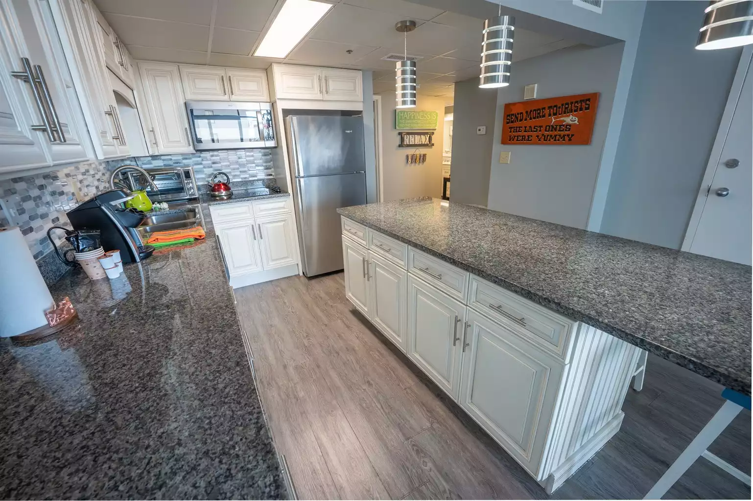 Beautifully Remodeled Kitchen Area - Sand Dunes 2550 - 1 Bedroom - Myrtle Beach