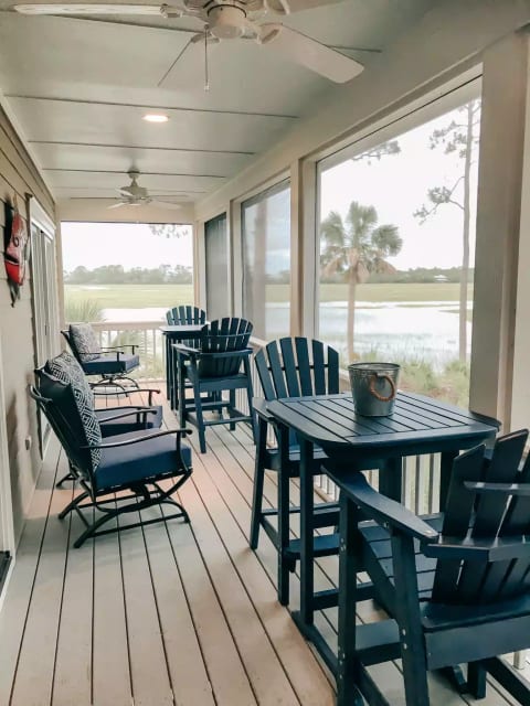 Back deck