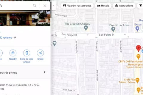House is 1 minute drive (.3 mile) from Cabo Bob's Restaurant