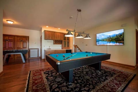 Game Area and Pool Table