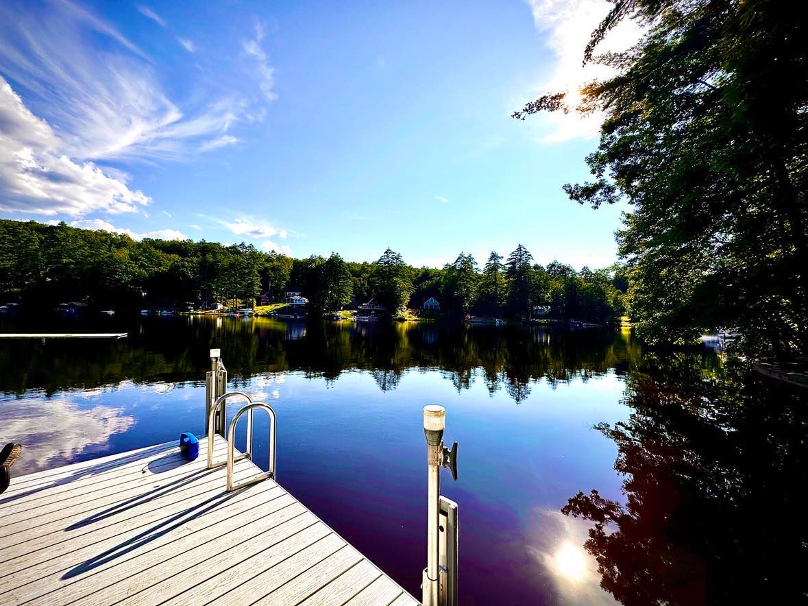 View from the large dock!