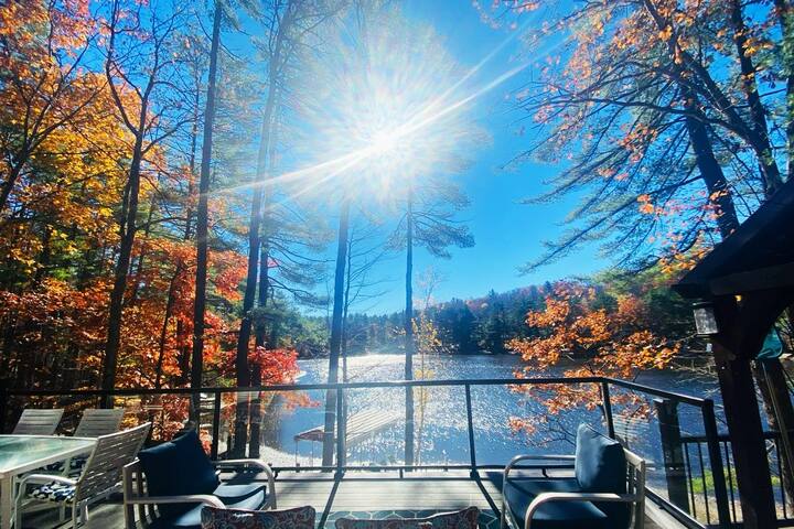 Lake House on Belleau Lake; Hot Tub, Kayaks! - Wakefield Lake House on Belleau Lake; Hot Tub, Kayaks! - Wakefield