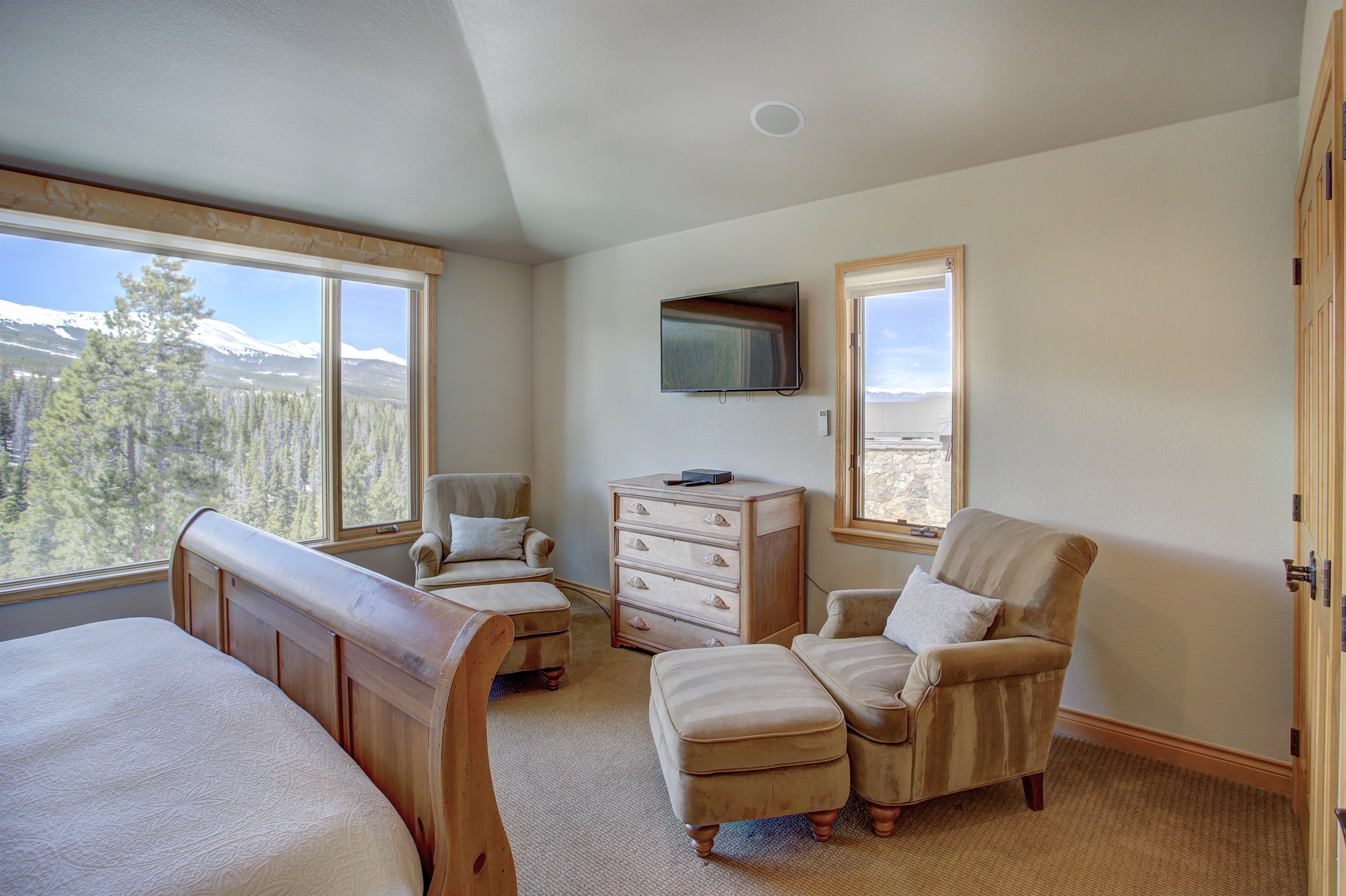Bedroom #1 - Upstairs with Private Bath