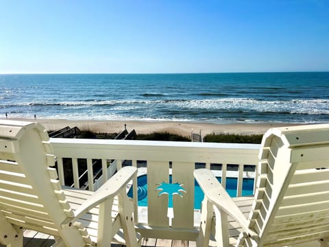 Ocean front balcony