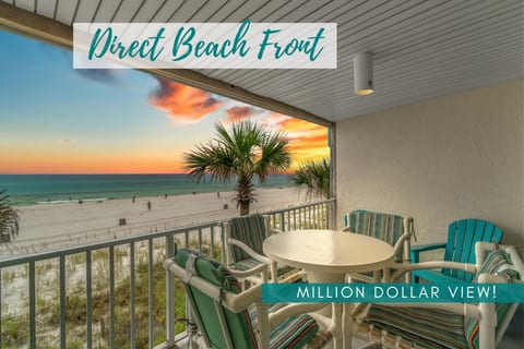 Direct Beach Front! Million Dollar View! Pics taken from Balcony