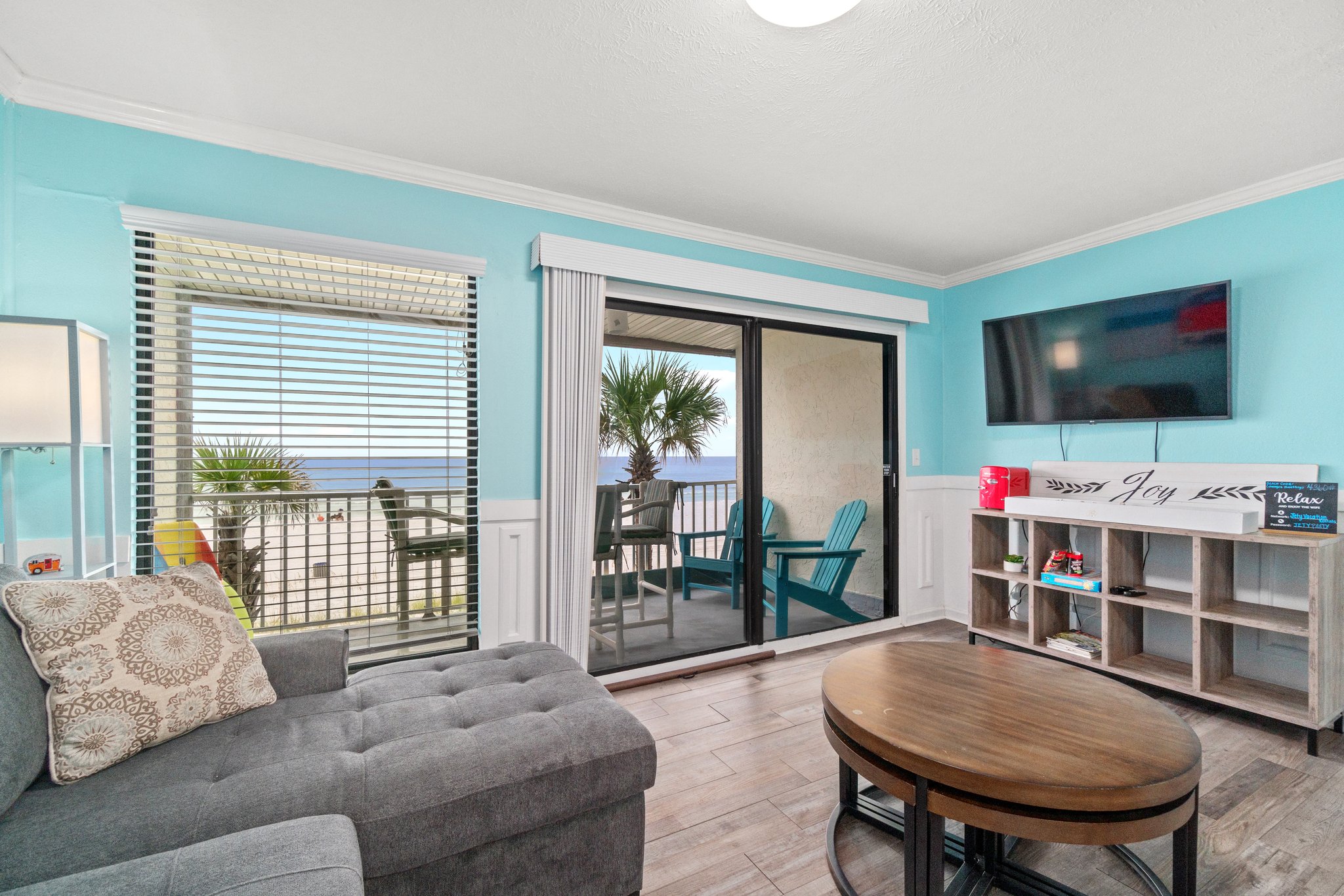 Direct Beach Front! Million Dollar View! Pics taken from Balcony