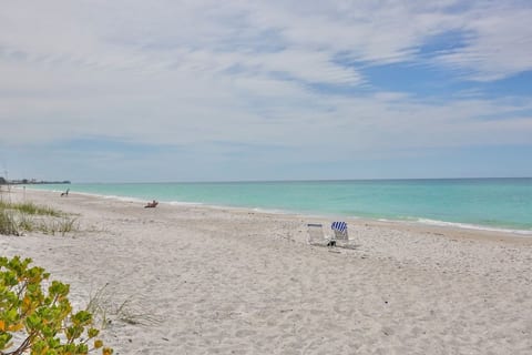 Stroll north or south on the beach or just sit and wait for the sunrise or sunset -- you've got time.