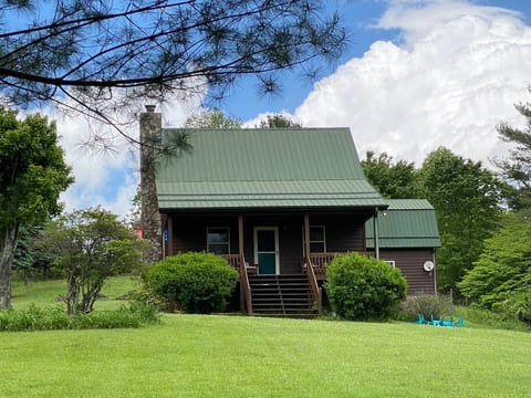 Large lawn for playing with kids or pups