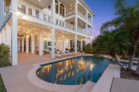 Cool off in the inviting swimming pool and soak up the sun on the comfy sun lounges.