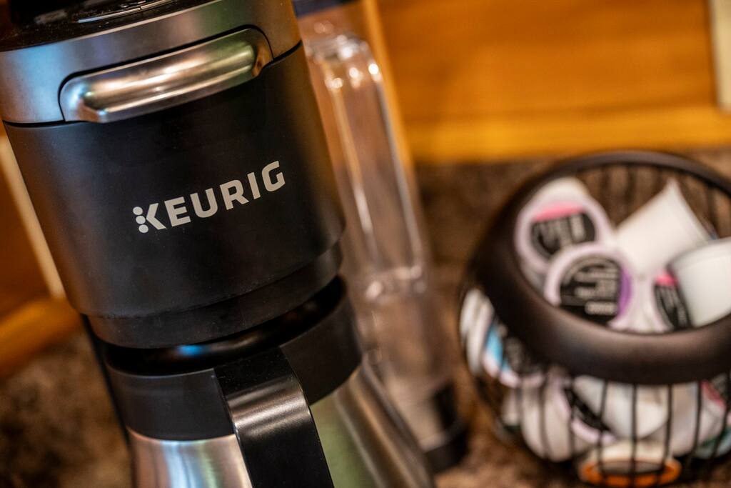 Coffee bar and coffee is included in your stay.