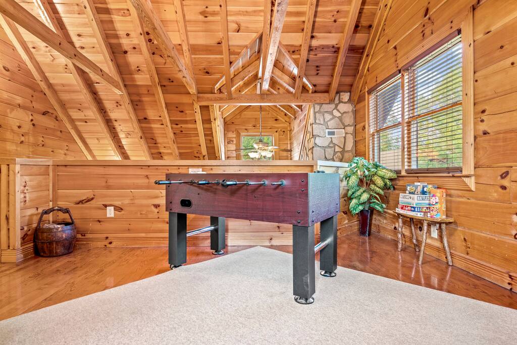 Foosball and board games for the whole family to enjoy.