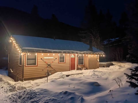View at the cabin in mid-December 2021