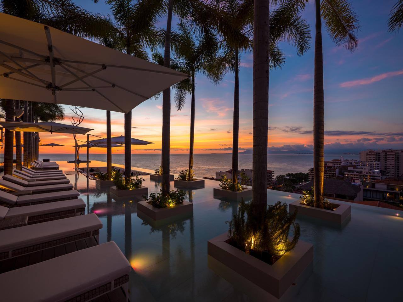 Spectacular views from the rooftop.