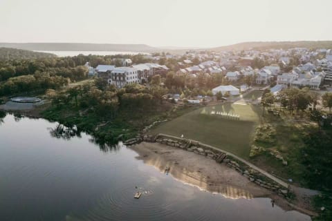 Pack your cooler & walk on down to Swim Beach. Rent a Lily Pad or & Kayake for added fun!