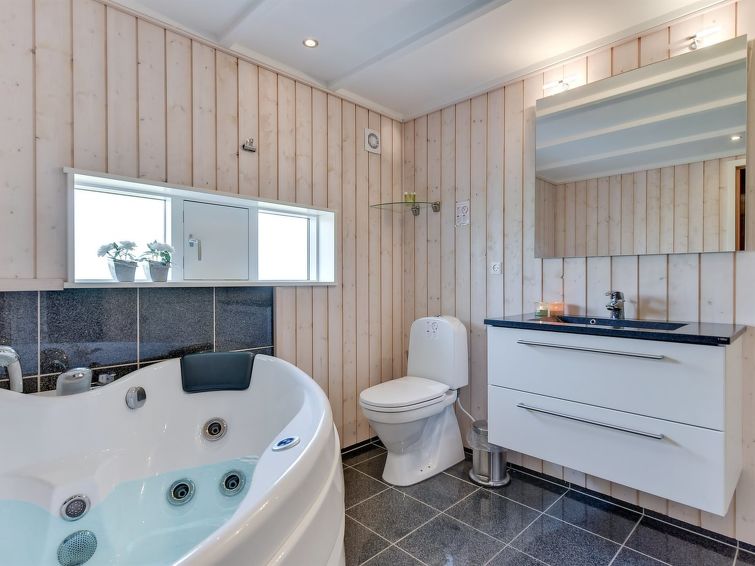 Bathroom - Domna - 800m from the sea in Western Jutland - Blåvand