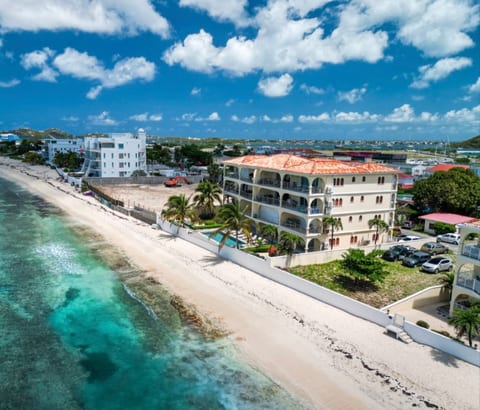 Exterior of the property facing the beach