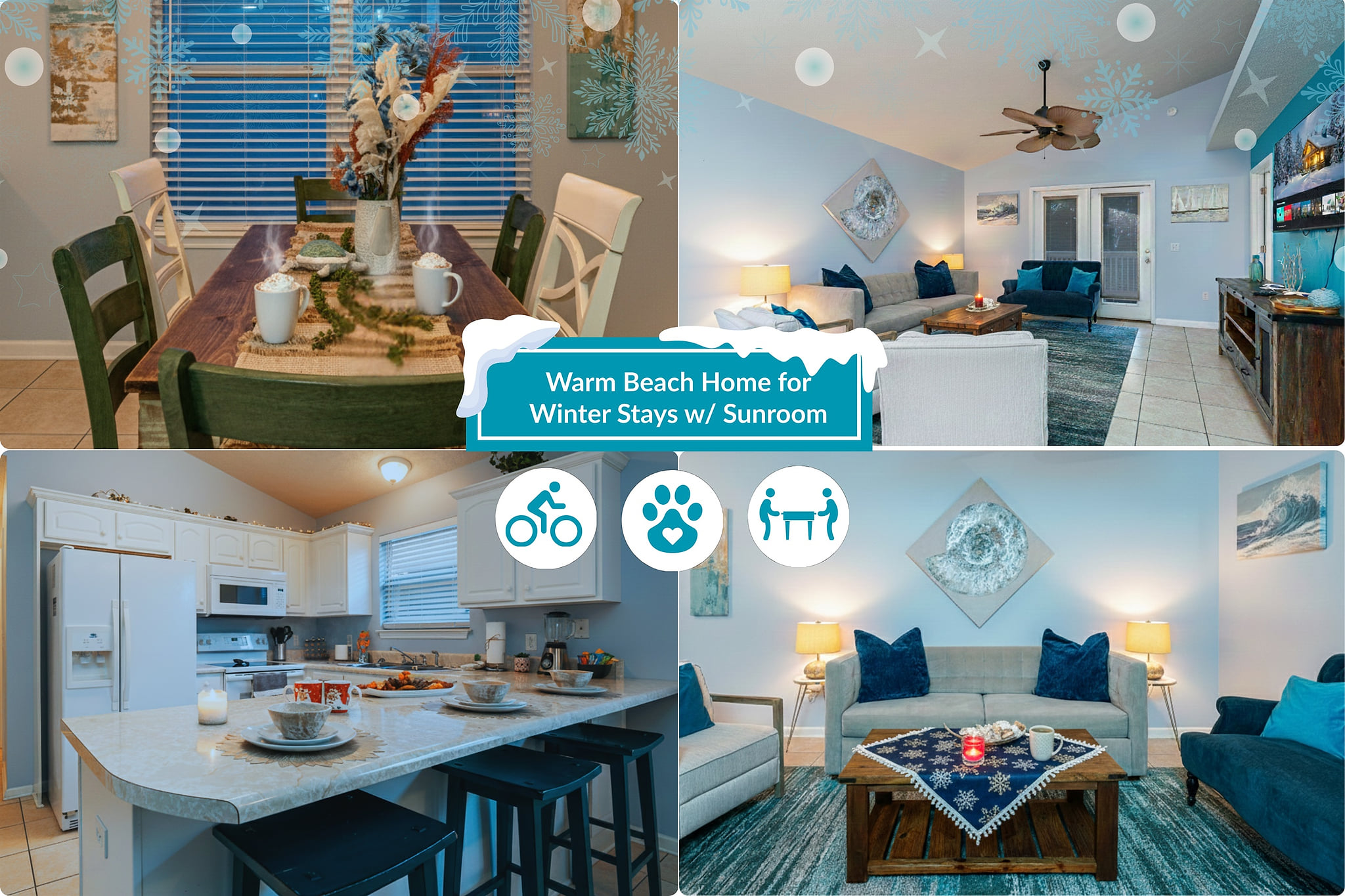 Panama City Beach Winter Home Interior